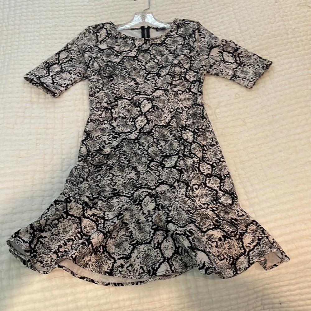 Snakeskin dress